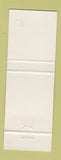 Matchbook Cover - Northern Region Headquarters Yellowknift NWT Canada Military