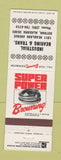 Matchbook Cover - Browning Bearings Dothan AL