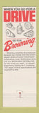 Matchbook Cover - Browning Bearings Des Moines IA