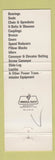 Matchbook Cover - Capitol Bearing Service San Antonio TX
