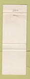 Matchbook Cover - Black Watch RHR of Canada Military Canadian WEAR