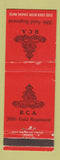 Matchbook Cover - RCA 39th Field Regiment Canada Military Canadian WEAR