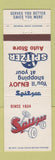 Matchbook Cover - Spitzer Auto Store