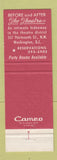 Matchbook Cover - The Ascot Restaurant Washington DC