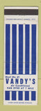 Matchbook Cover - Candy's Restaurant Detroit MI