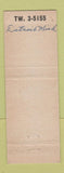 Matchbook Cover - Candy's Restaurant Detroit MI