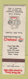 Matchbook Cover - Chelsea Auto Parts Fontaine Truck Equipment Harahan LA