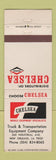 Matchbook Cover - Chelsea Mobile Equipment Truck New Orleans LA