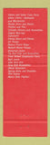 Matchbook Cover - TRW Auto Parts Ste Foy QC WEAR