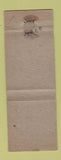 Matchbook Cover - 8 FD Regt RAC Officers Mess Canada Military WEAR