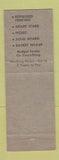 Matchbook Cover - Marion Nine Lumber Fresno CA