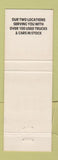 Matchbook Cover - D'Lux Motors Used Cars Columbiana OH #2