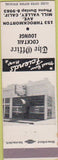 Matchbook Cover - The Office Cocktail Lounge Mill Valley CA