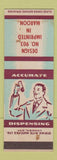Matchbook Cover - Strike Rite Matches Drug Store SAMPLE WEAR Canada
