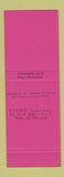 Matchbook Cover - Horoscope France Aquarius SAMPLE