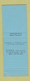 Matchbook Cover - Horoscope France Gemini SAMPLE