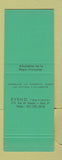 Matchbook Cover - Horoscope France Pisces SAMPLE