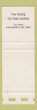 Matchbook Cover - The Langley Hotel BC SAMPLE