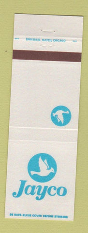Matchbook Cover - Jayco Trailers RV