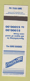 Matchbook Cover - Carnaby Cars New Zealand