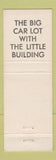 Matchbook Cover - Campbell Auto Sales Carthage IL