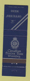 Matchbook Cover - Candian Forces Base Winnipeg MB military Officers' Mess