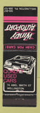 Matchbook Cover - Windy Autoport Used Cars Wellington New Zealand