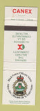 Matchbook Cover - Canex Black Forest Officers' Mess Canada Military QC