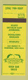 Matchbook Cover - Peaches Used Car Sales Boardman OH