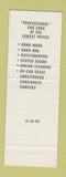 Matchbook Cover - Peaches Used Car Sales Boardman OH