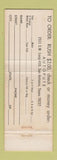 Matchbook Cover - Auto Pricing Computer Estimates San Antonio TX Autopute WEAR