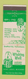 Matchbook Cover - Wishing Well Barnes Hospital St Louis MO WEAR