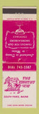 Matchbook Cover - Country Way Restaurant South Paris ME WEAR