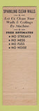 Matchbook Cover - Wallmaster Cleaning Service St Louis MO