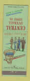 Matchbook Cover - Central Overall Supply Detroit MI