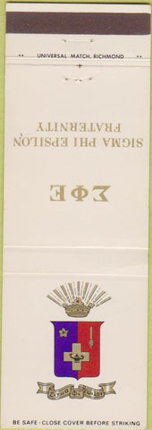 Matchbook Cover - Sigma Psi Epsilon Fraternity