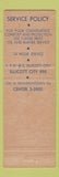 Matchbook Cover - Parker Fuel Company Ellicott City MD