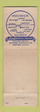 Matchbook Cover - Ideal Overall Service Rockford IL WEAR