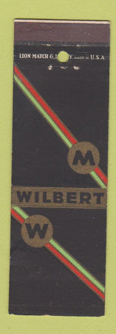 Matchbook Cover - Wilbert Burial Vaults BLACK