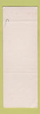 Matchbook Cover - Bodega Steak House Atlantic Disco Skagen Denmark SAMPLE