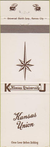 Matchbook Cover - Kansas Union University