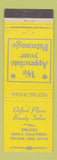 Matchbook Cover - Oxford Plaza Beauty Salon Tucson AZ