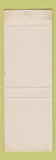 Matchbook Cover - Veta Dry Cleaners Rivett Shopping Centre New Zealand SAMPLE