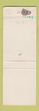Matchbook Cover - Victory Cleaners Boonville MO ORANGE