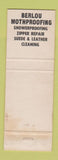Matchbook Cover - Vogue Cleaners Muncie IN