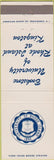 Matchbook Cover - University of RI at Kingston Bookstore