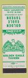 Matchbook Cover - Golden Eagle Tavern Davenport IA