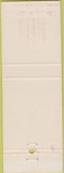 Matchbook Cover - Harvard University Bookstore Cambridge MA