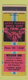 Matchbook Cover - Mission Inn San Francisco CA