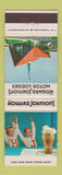 Matchbook Cover - Howard Johnson's Motor Lodges Ice Cream